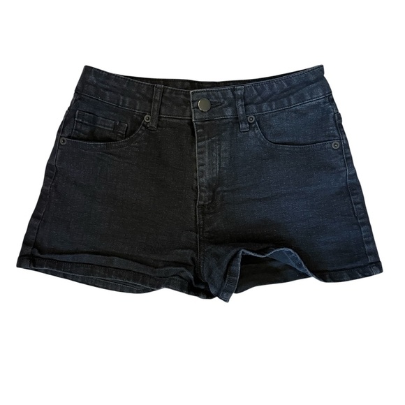 Forever 21 Dark Wash Jean Shorts - Picture 1 of 4